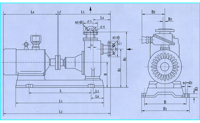 ZW型自吸式无堵塞排污泵